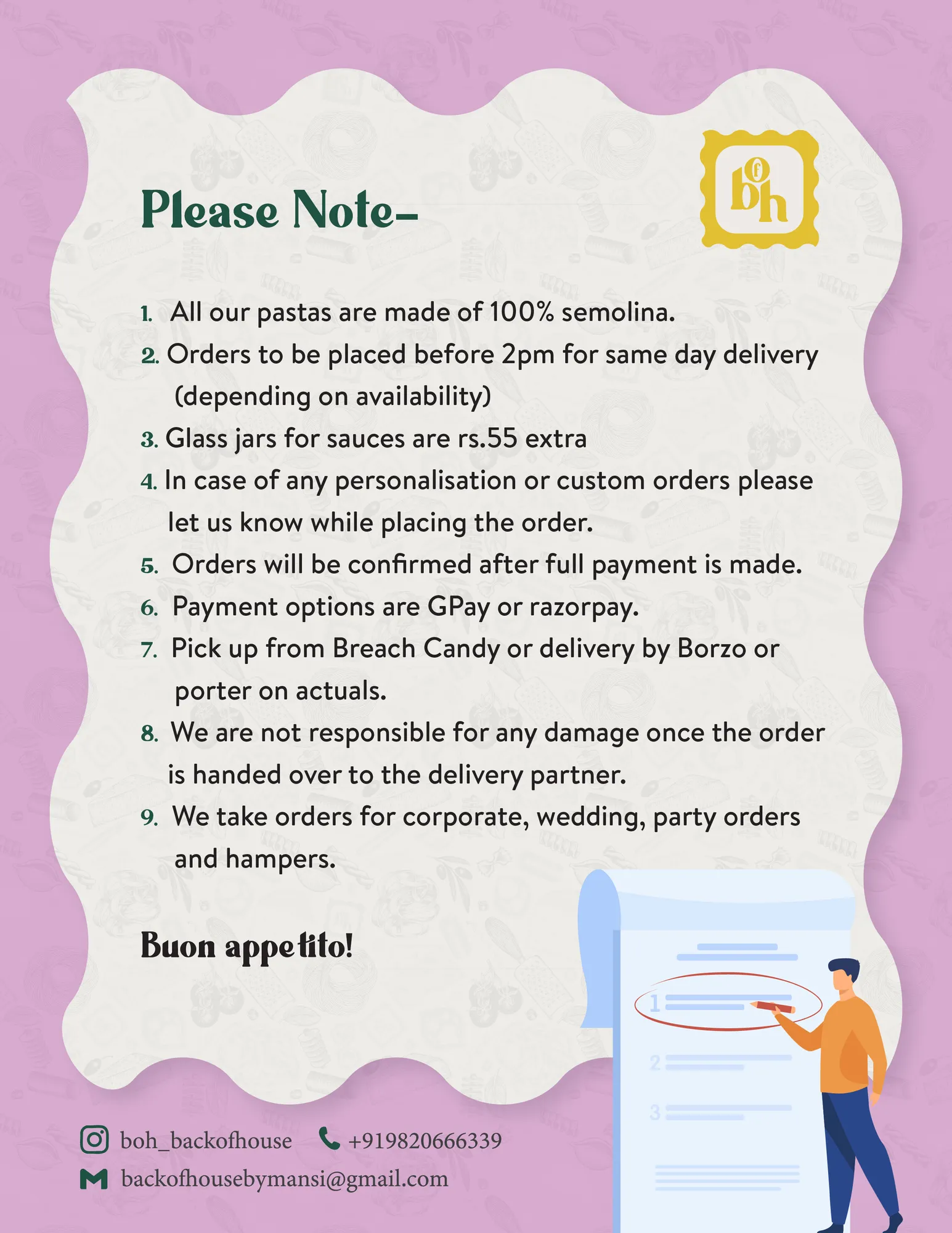 Please Note